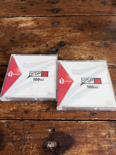 Iomega zip 100 disks lot - iomega, 2