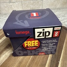 6-Pack Iomega 100MB Zip Disks