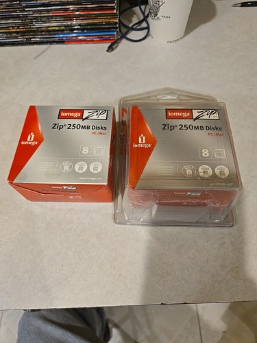 New iomega zip 250mb - new,