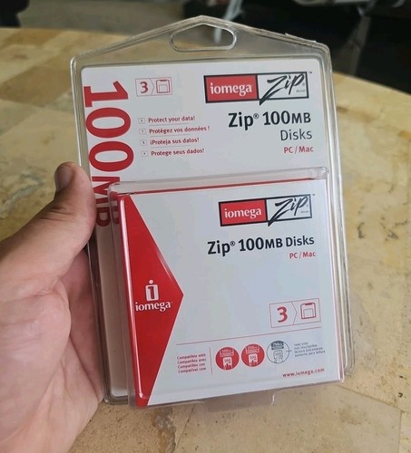 Iomega zip disks mac 100mb - disks, pc/mac