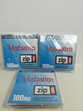 Lot (3) Verbatim Zip Disk