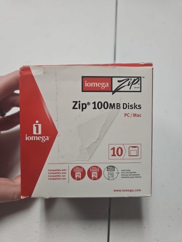 Iomega zip mac - pc/mac, disks