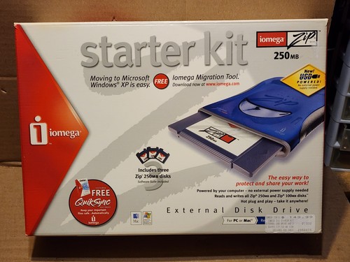 Iomega zip starter - zip, 3