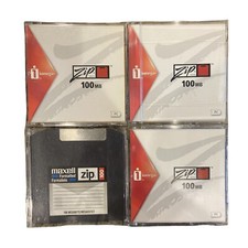 Iomega Zip100 Disks in Jewel