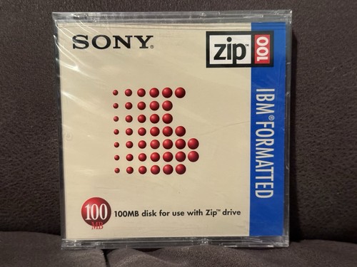 Vintage sony zip disks - 2,