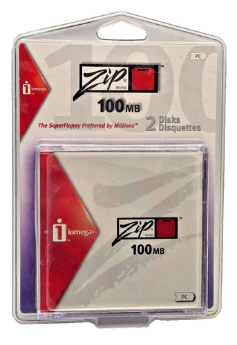 Iomega zip two 100 disks - iomega,