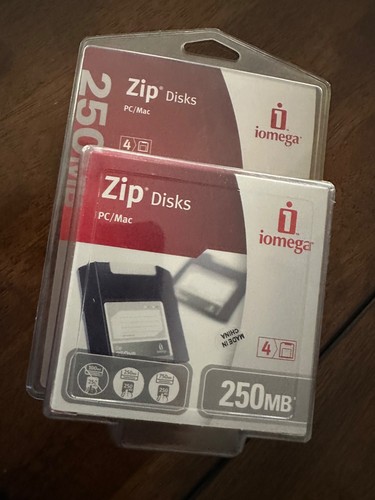 Vintage iomega pack zip - 4-pack,