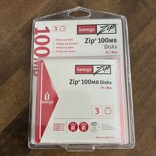 Iomega Zip Disks PC/Mac 100MB